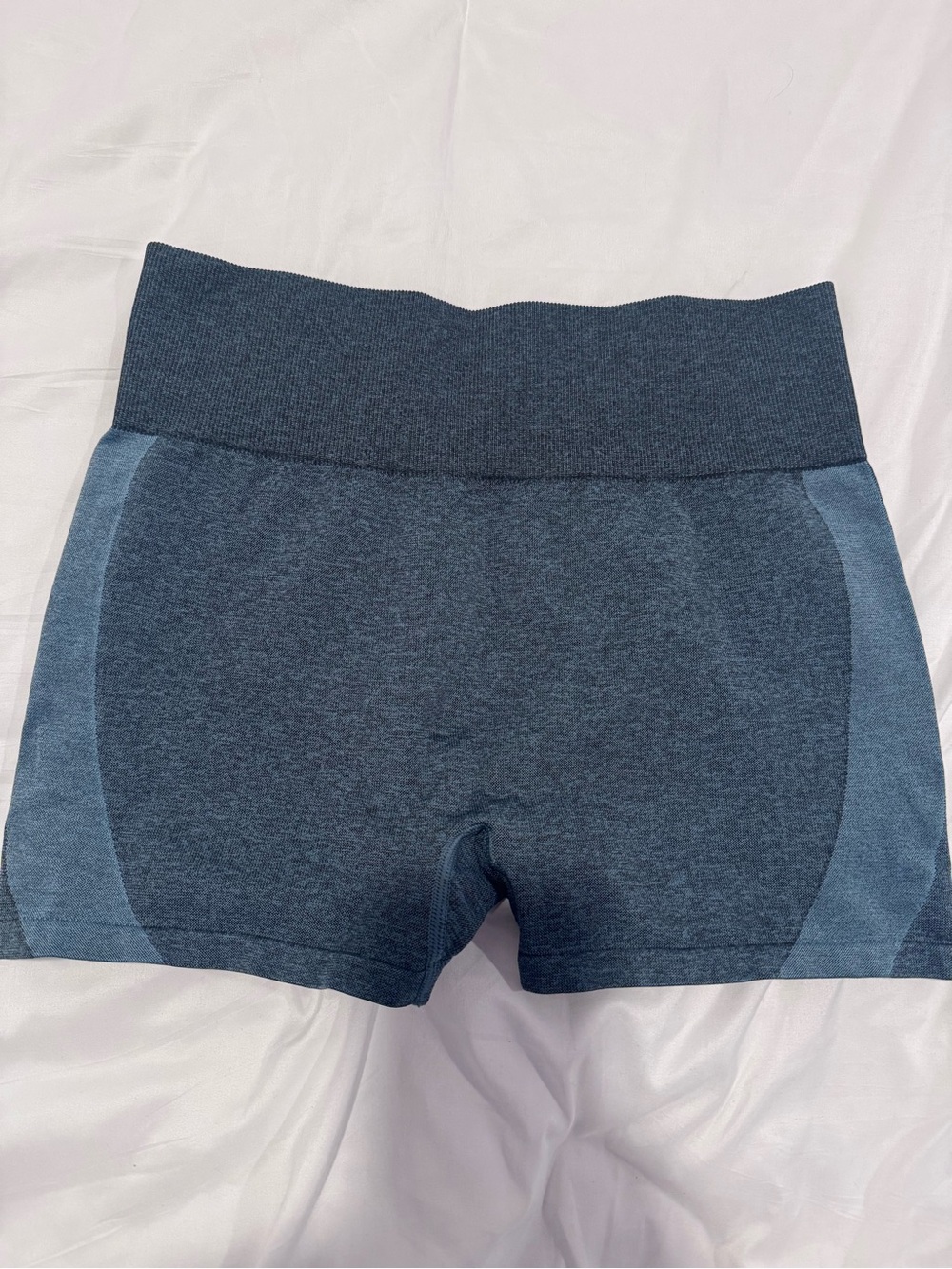 Women’s High-Waist Seamless Performance Shorts - Blue